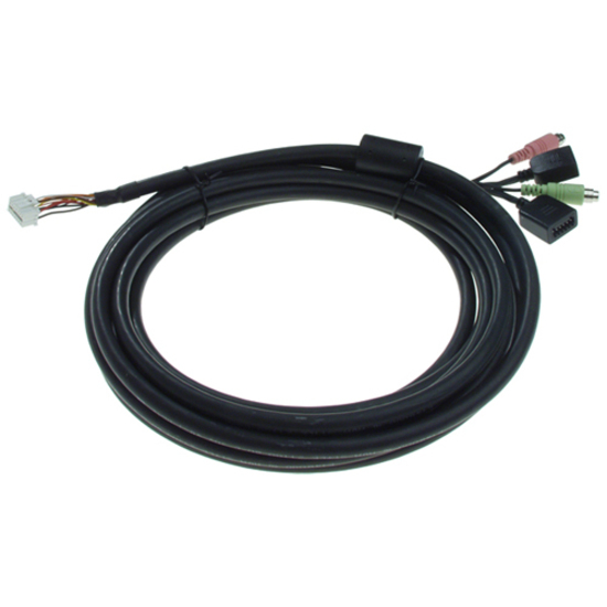 AXIS 5502-491 Multi-Connector Cable Adapter - 16.40 ft Data Transfer Cable for Network Camera - Black