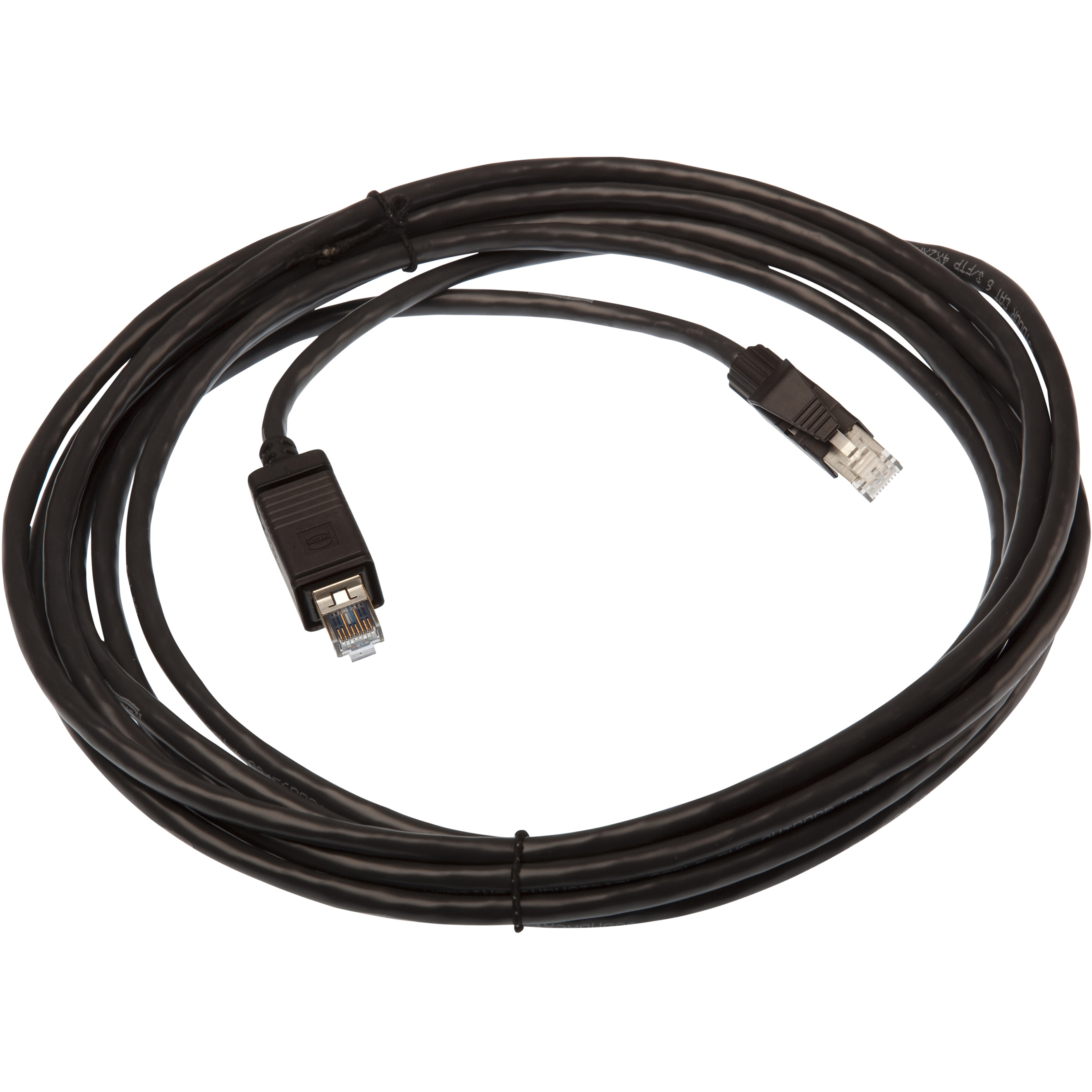 AXIS 5502-731 Cat.6 Cable - 16.40 ft Category 6 Network Cable for Network Device, Network Camera - First End: 1 x RJ-45 Network - Male - Second End: 1 x RJ-45 Network - Male - Shielding - Black - 1 - TAA Compliant