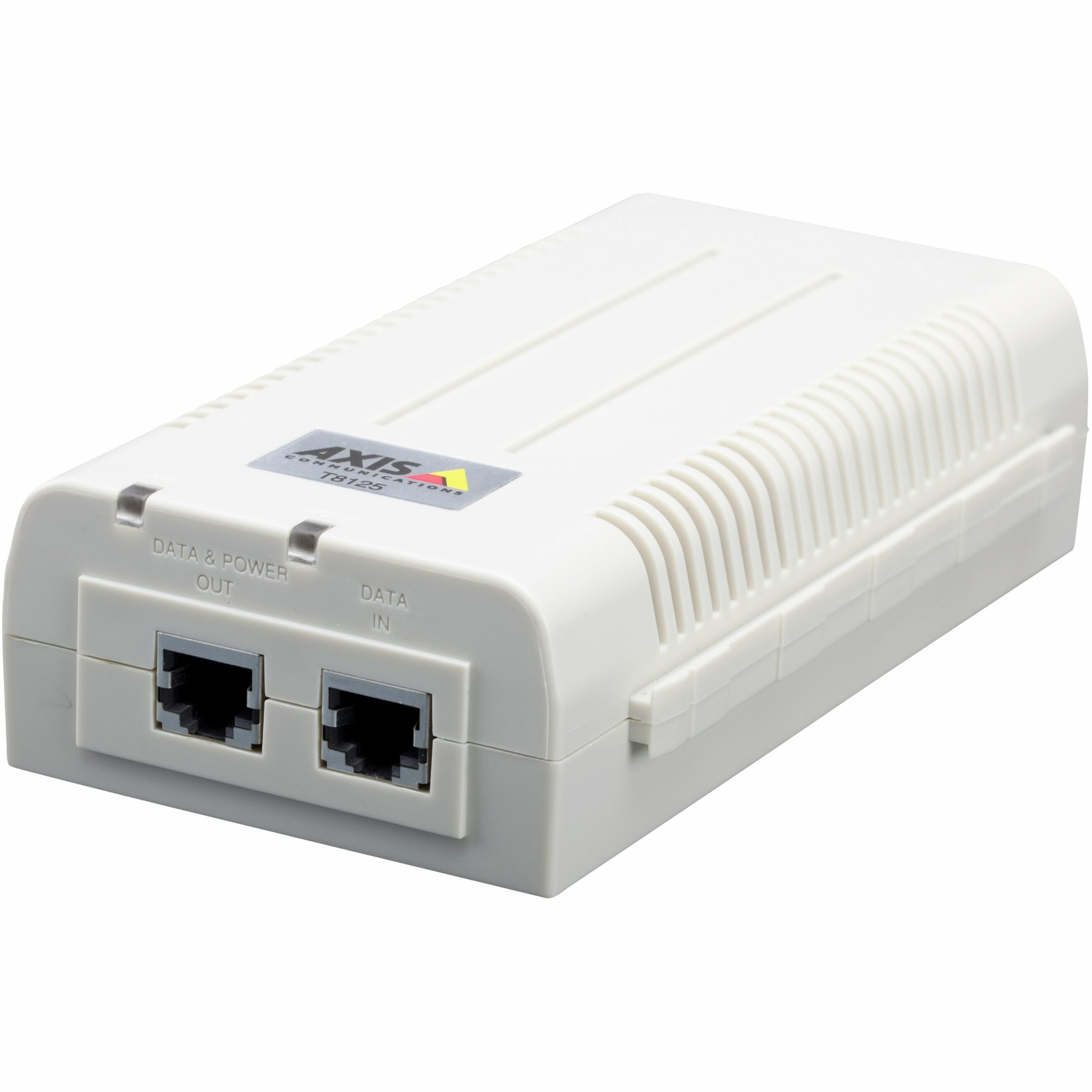 AXIS T8125 AC 24 V Midspan 60 W 1-port - 24 V AC Input - 55 V DC Output - 1 x 10/100/1000Base-T Input Port(s) - 1 x 10/100/1000Base-T Output Port(s) - 60 W