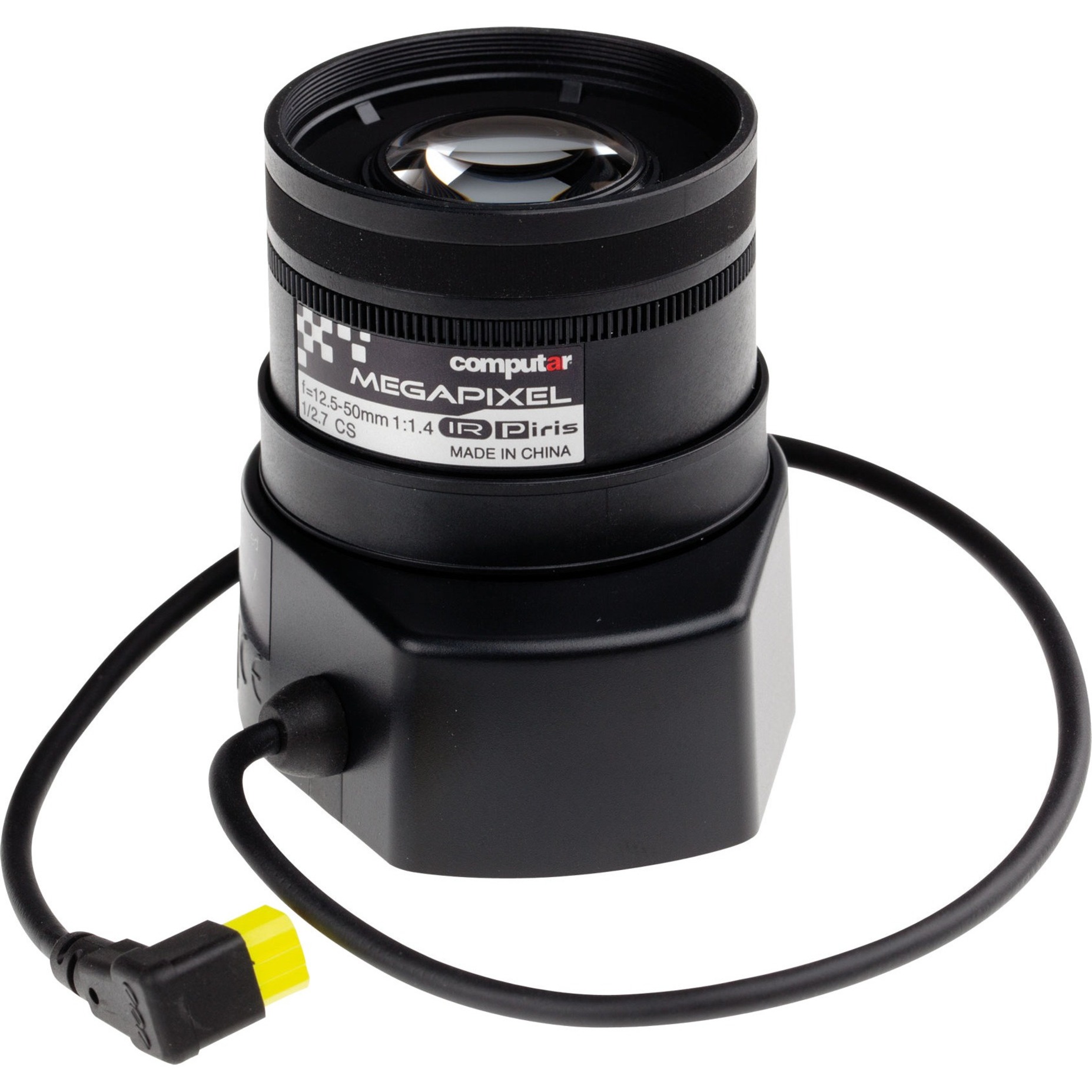 AXIS Computar - 12.50 mm to 50 mmf/1.4 - Telephoto Zoom Lens for CS Mount - Designed for Surveillance Camera - 4x Optical Zoom - 1.8" Diameter