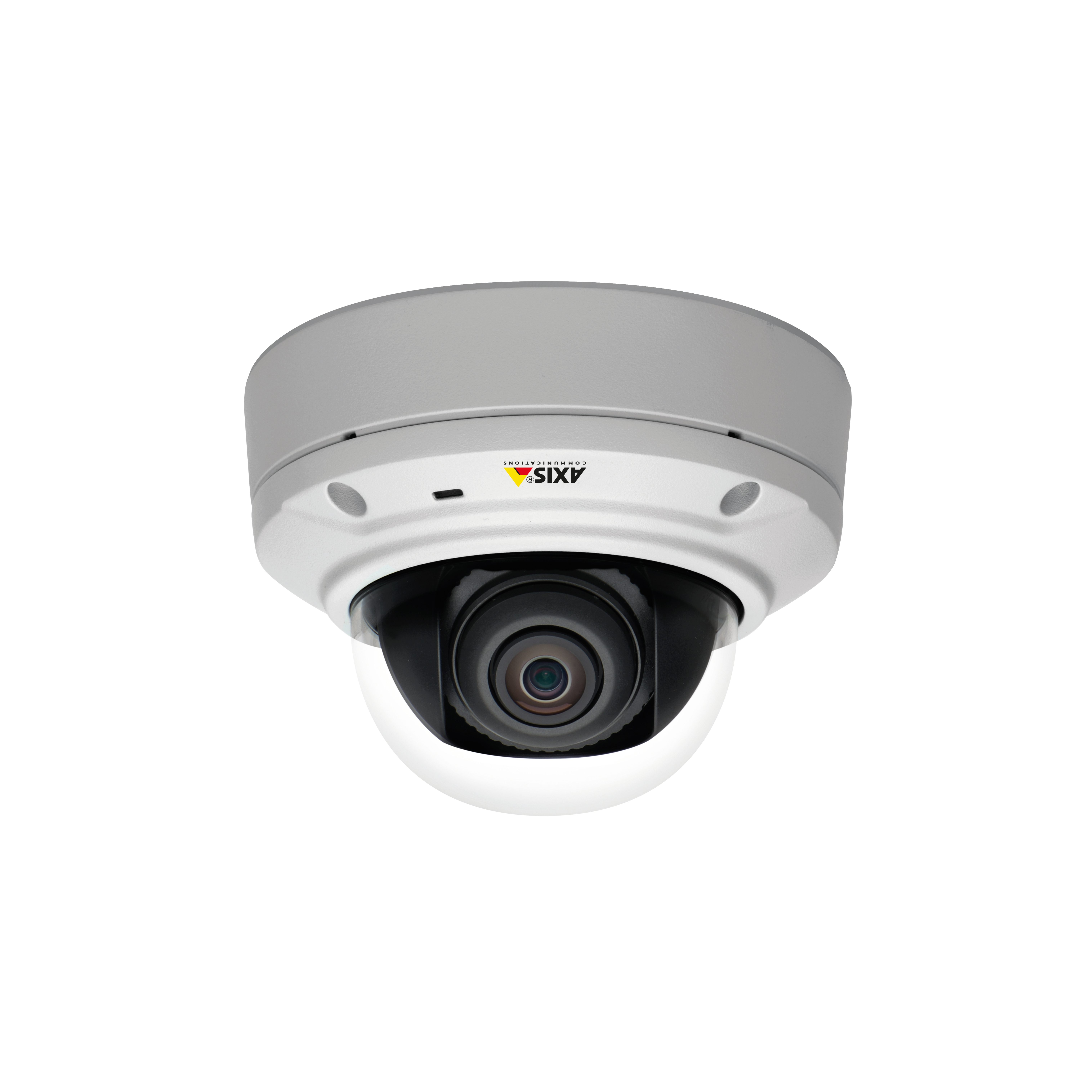 AXIS M3026-VE 3 Megapixel Indoor/Outdoor Network Camera - Color, Monochrome - Dome - White - H.264, MJPEG, MPEG-4 - 2048 x 1536 Fixed Lens - 30 fps - CMOS - Fast Ethernet - Vandal Resistant, Impact Resistant