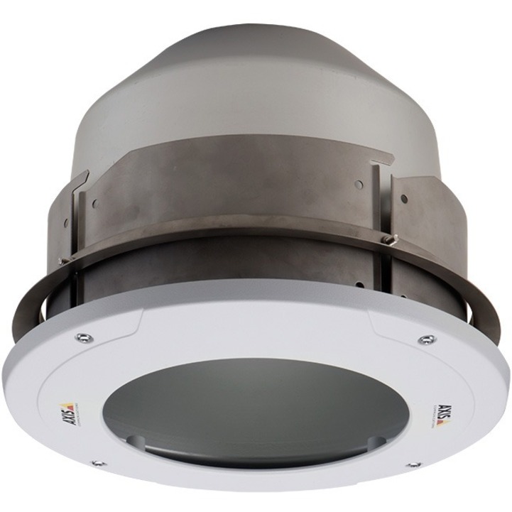 AXIS T94A01L Ceiling Mount for Network Camera - White - TAA Compliant - 13.23 lb Load Capacity - Aluminum, Stainless Steel