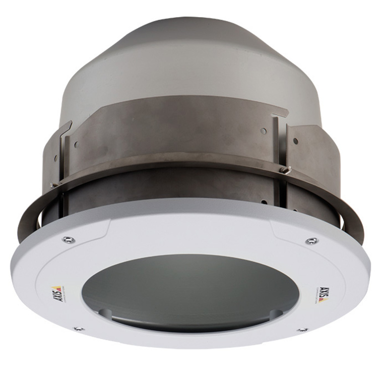AXIS T94A01L Ceiling Mount for Network Camera - White - TAA Compliant - 13.23 lb Load Capacity - Aluminum, Stainless Steel