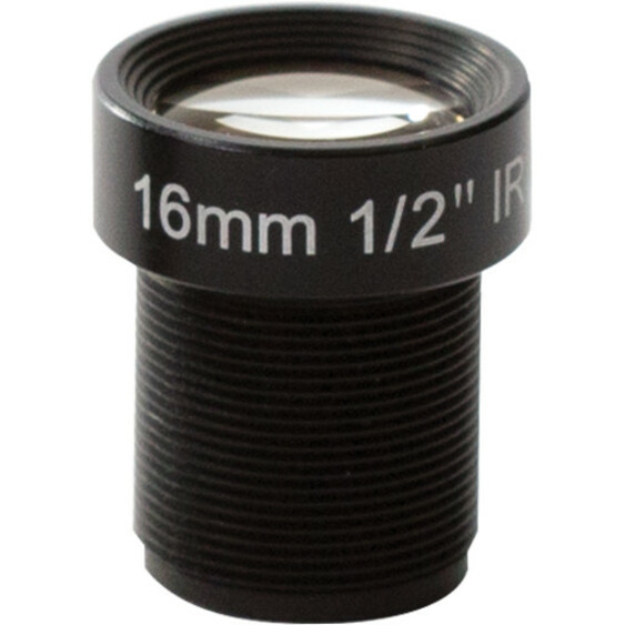 AXIS - 16 mm - Fixed Lens for M12-mount - Designed for Surveillance Camera - 0.1" Diameter