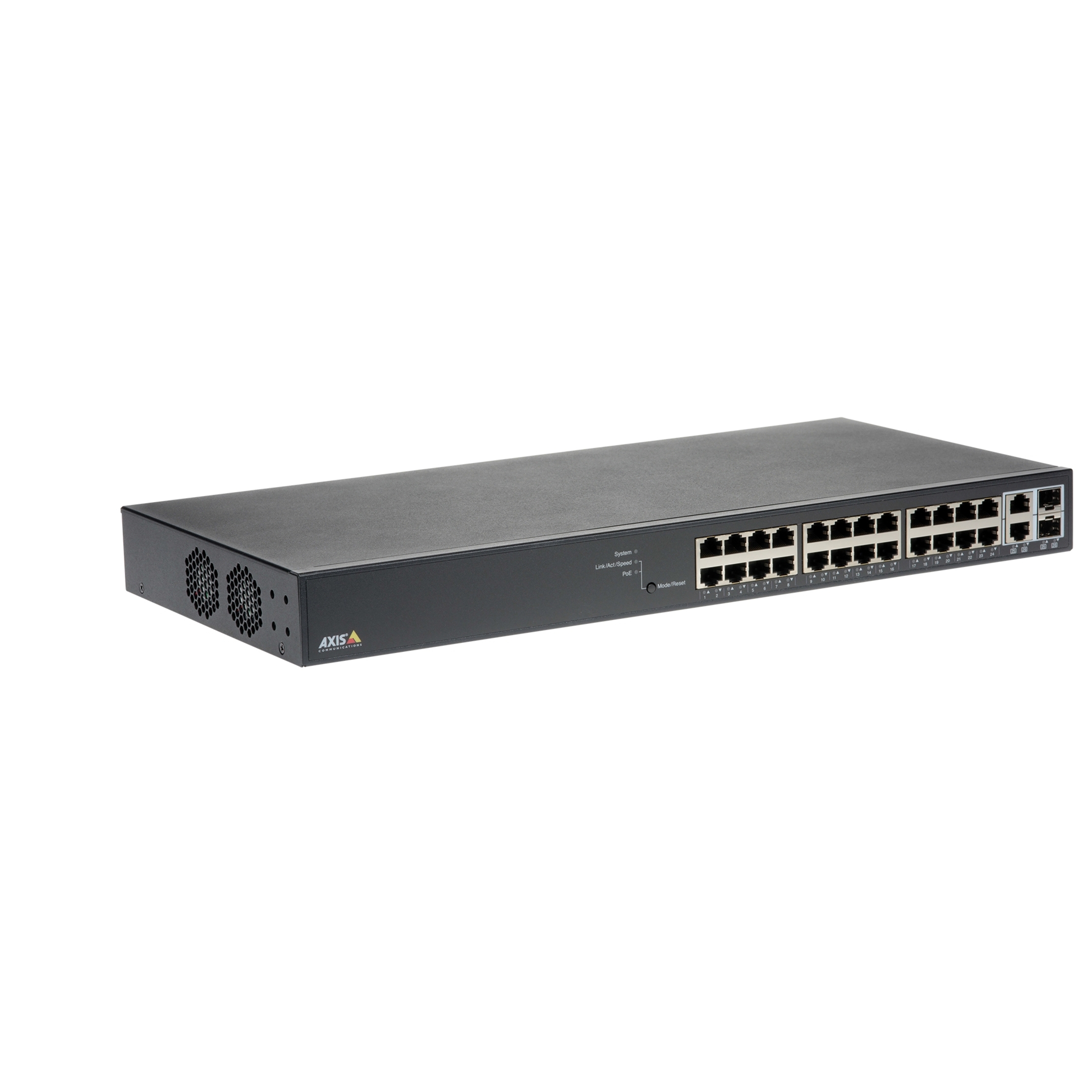 AXIS T8524 Ethernet Switch - 24 Ports - Manageable - 1000Base-X - 2 Layer Supported - Modular - 2 SFP Slots - Twisted Pair, Optical Fiber - TAA Compliant