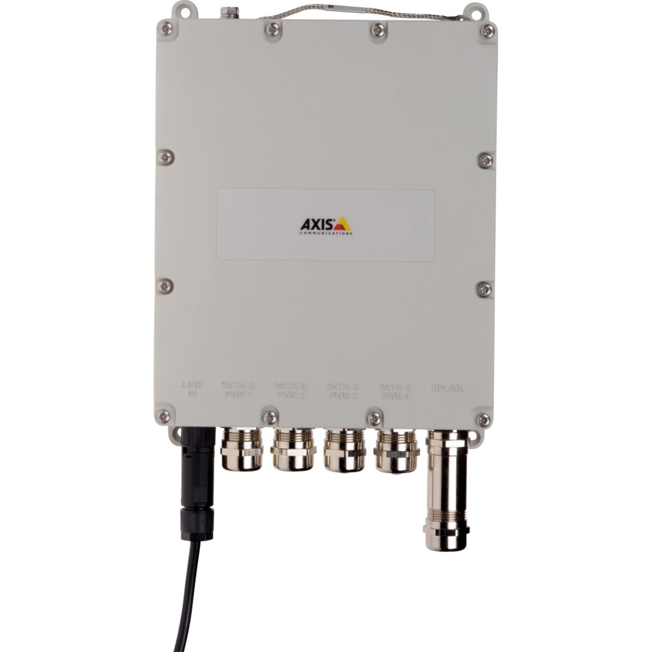 AXIS T8504-E Outdoor PoE Switch - 4 Ports - Manageable - Gigabit Ethernet - 10/100/1000Base-T - 2 Layer Supported - Modular - 1 SFP Slots - 150 W PoE Budget - Twisted Pair, Optical Fiber