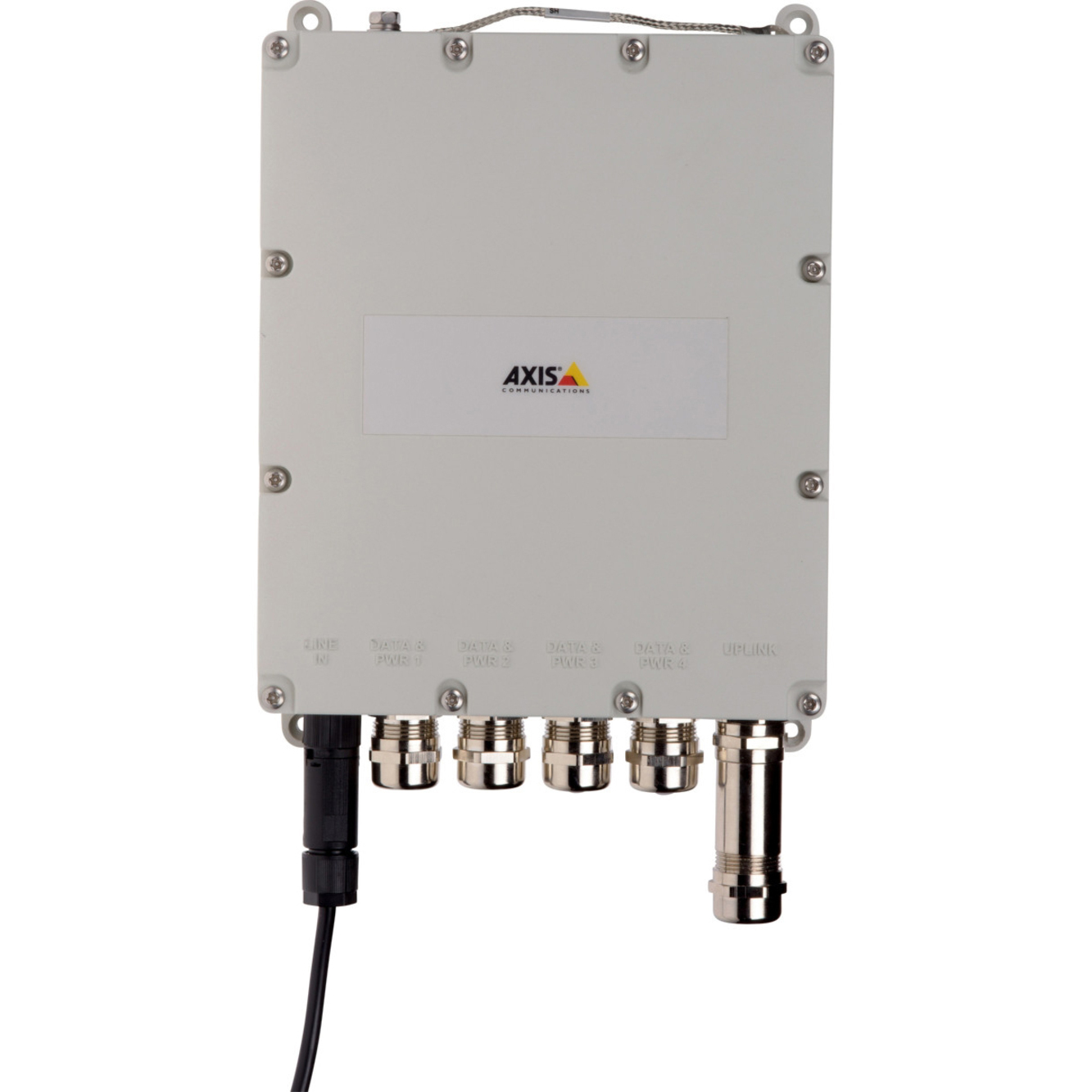 AXIS T8504-E Outdoor PoE Switch - 4 Ports - Manageable - Gigabit Ethernet - 10/100/1000Base-T - 2 Layer Supported - Modular - 1 SFP Slots - 150 W PoE Budget - Twisted Pair, Optical Fiber