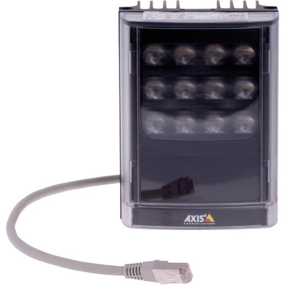 AXIS IR/White Light Illuminator - PoE - Impact Resistant - Aluminum, Polycarbonate - TAA Compliant
