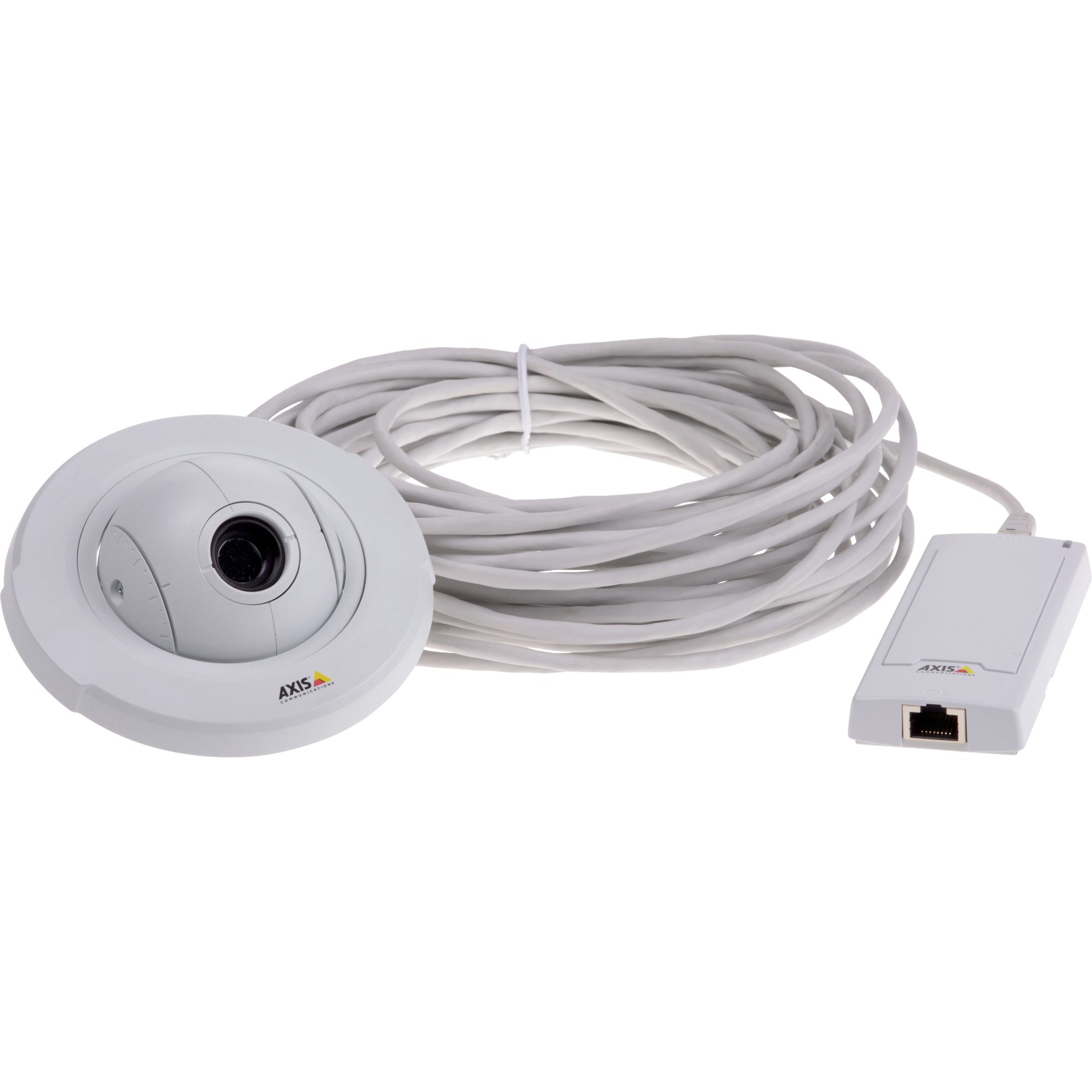 AXIS P1290 300 Kilopixel Indoor/Outdoor Network Camera - Color - Dome - White - TAA Compliant - H.264, H.264 (MPEG-4 Part 10), H.264 BP, H.264 (MP), H.264 HP, Motion JPEG - 640 x 480 Fixed Lens - 8 fps - IP66, IP67 - Weather Resistant
