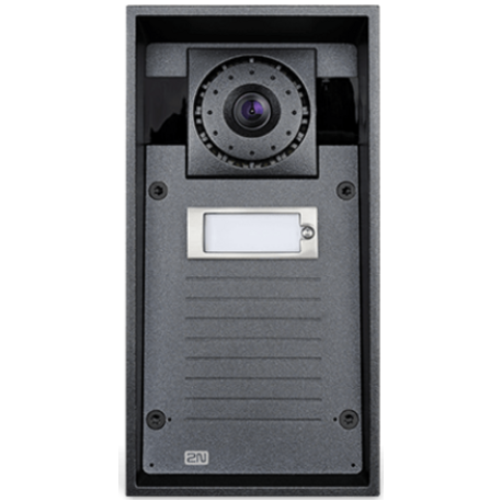 2N IP Force Video Door Phone Sub Station - CMOS - 135° Horizontal - 109° VerticalFull-duplexAluminum - CCTV Camera, Video Management System (VMS)