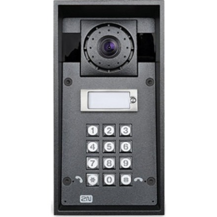 2N IP Force Video Door Phone Sub Station - CMOS - 135° Horizontal - 109° VerticalFull-duplexAluminum - CCTV Camera, Video Management System (VMS)