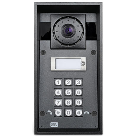 2N IP Force Video Door Phone Sub Station - CMOS - 135° Horizontal - 109° VerticalFull-duplexAluminum - CCTV Camera, Video Management System (VMS)