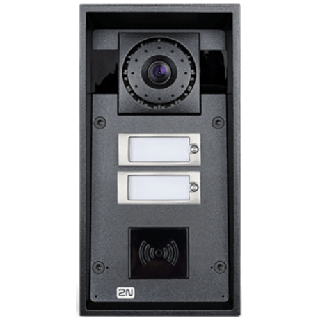 2N IP Force Video Door Phone Sub Station - CMOS - 135° Horizontal - 109° VerticalFull-duplexAluminum - CCTV Camera, Video Management System (VMS)