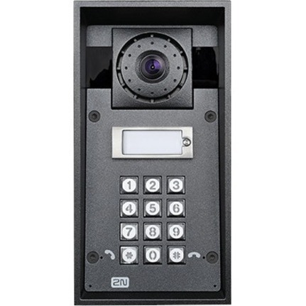 2N IP Force - 1 Button, Keypad - Cable for Access Control, CCTV, VoIP Device, Surveillance