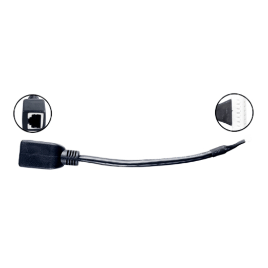 AXIS RJ-45 Network Cable - RJ-45 Network Cable for Network Device - First End: RJ-45 Network - Black
