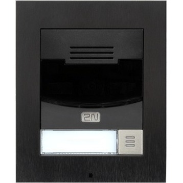 2N IP Solo Intercom Sub Station - Cable - Surface Mount for Home - Black - TAA Compliant