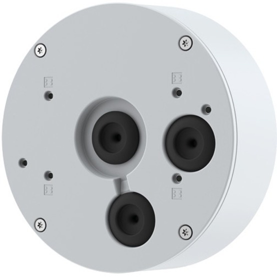 AXIS T94S01P Mounting Box for Network Camera - White - 5 lb Load Capacity - Aluminum - 1
