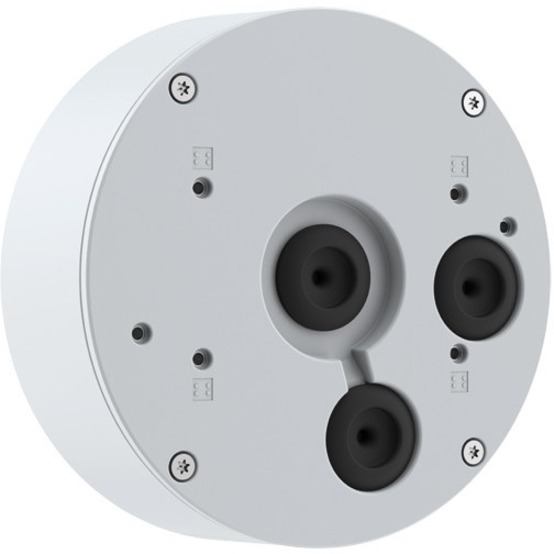 AXIS T94S01P Mounting Box for Network Camera - White - 5 lb Load Capacity - Aluminum - 1