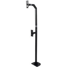 2N Mounting Post for IP Intercom - Black - Metal