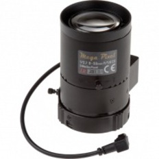 AXIS - 8 mm to 50 mmf/1.6 - Telephoto Zoom Lens for CS Mount - Designed for Surveillance Camera - 6.3x Optical Zoom