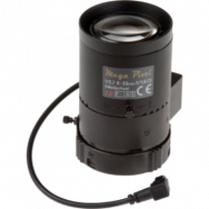 AXIS - 8 mm to 50 mmf/1.6 - Telephoto Zoom Lens for CS Mount - Designed for Surveillance Camera - 6.3x Optical Zoom