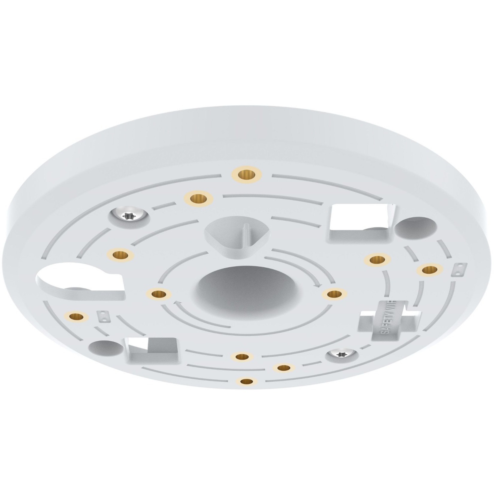 AXIS T91A33 Camera Mount for Surveillance Camera - White - 2.65 lb Load Capacity - 4 Piece