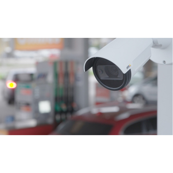 AXIS P1445-LE 2 Megapixel Outdoor HD Network Camera - Bullet - White - 131.23 ft - H.264H (MPEG-4 Part 10/AVC), MJPEG - 1920 x 1080 - 2.80 mm Zoom Lens - 3x Optical - RGB CMOS - Box Mount, Gang Box Mount, Pole Mount, Bracket Mount, Conduit Mount