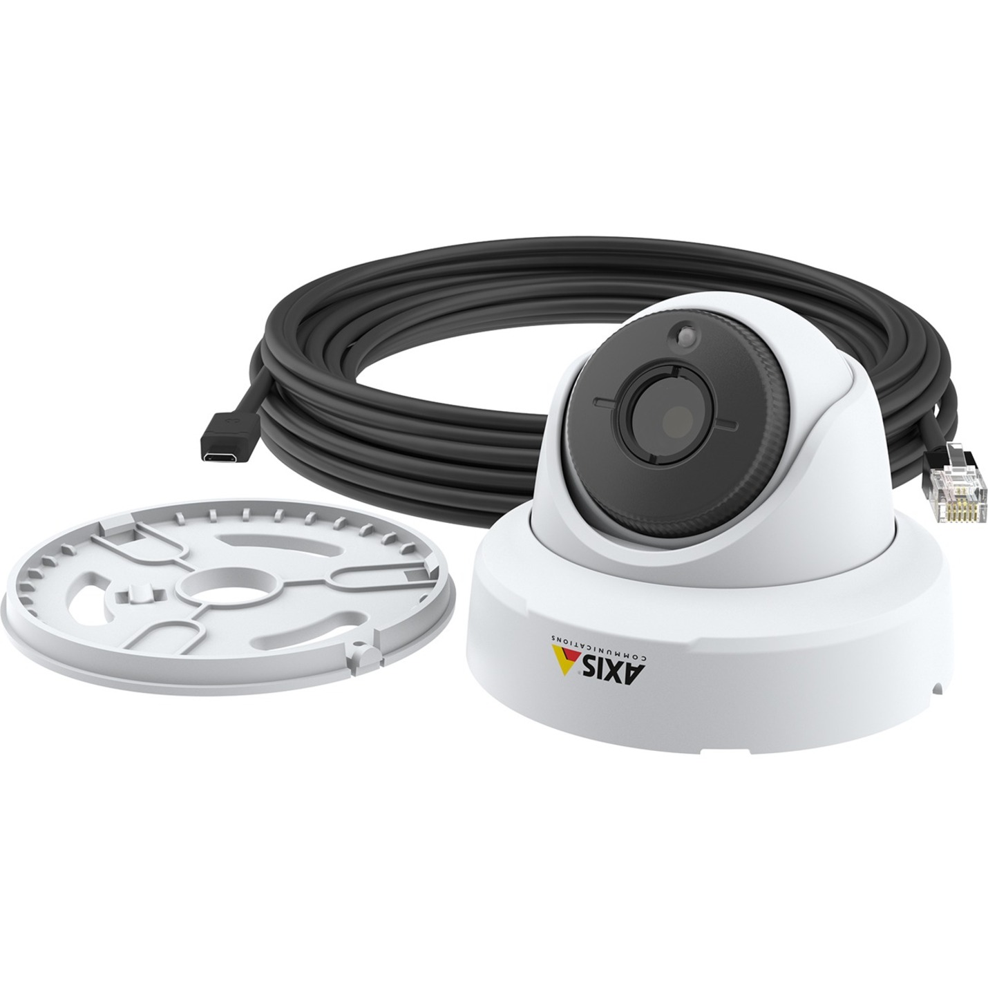 AXIS FA3105-L Indoor HD Network Camera - Color - Eyeball - 49.21 ft - 1920 x 1080 - 3.13 mm Fixed Lens - 30 fps - RGB CMOS - Surface Mount