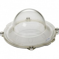 AXIS Q3517-SLVE Clear Dome, 2 pcs - Anti-scratch, Hard Coat, Chemical Resistant - Vandal Resistant - Polycarbonate - Clear - TAA Compliant