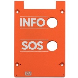 AXIS Front Panel For Two Buttons INFO And SOS, Buttons Themselves Not Included