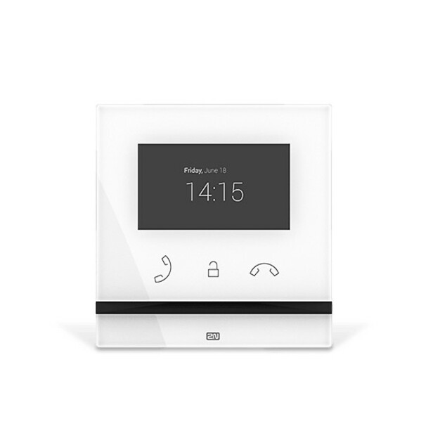2N Video Door Phone - 4.3" TouchscreenTempered Glass - Indoor, Intercom System