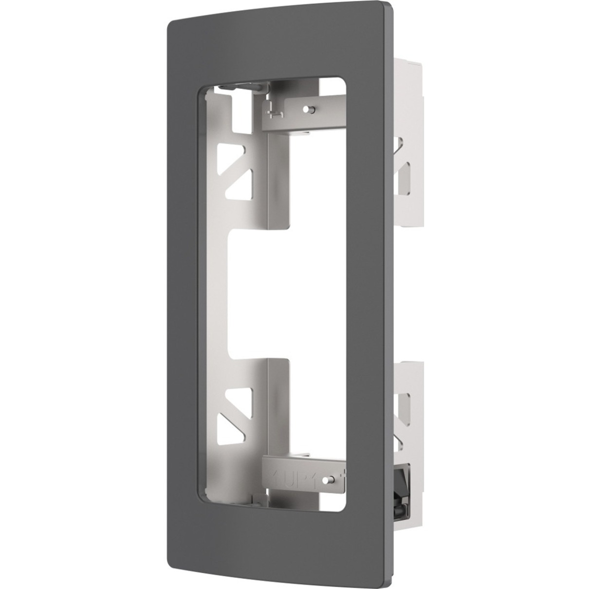 AXIS TA8201 Wall Mount for Door Station - Metallic Dark Gray - Steel, Aluminum