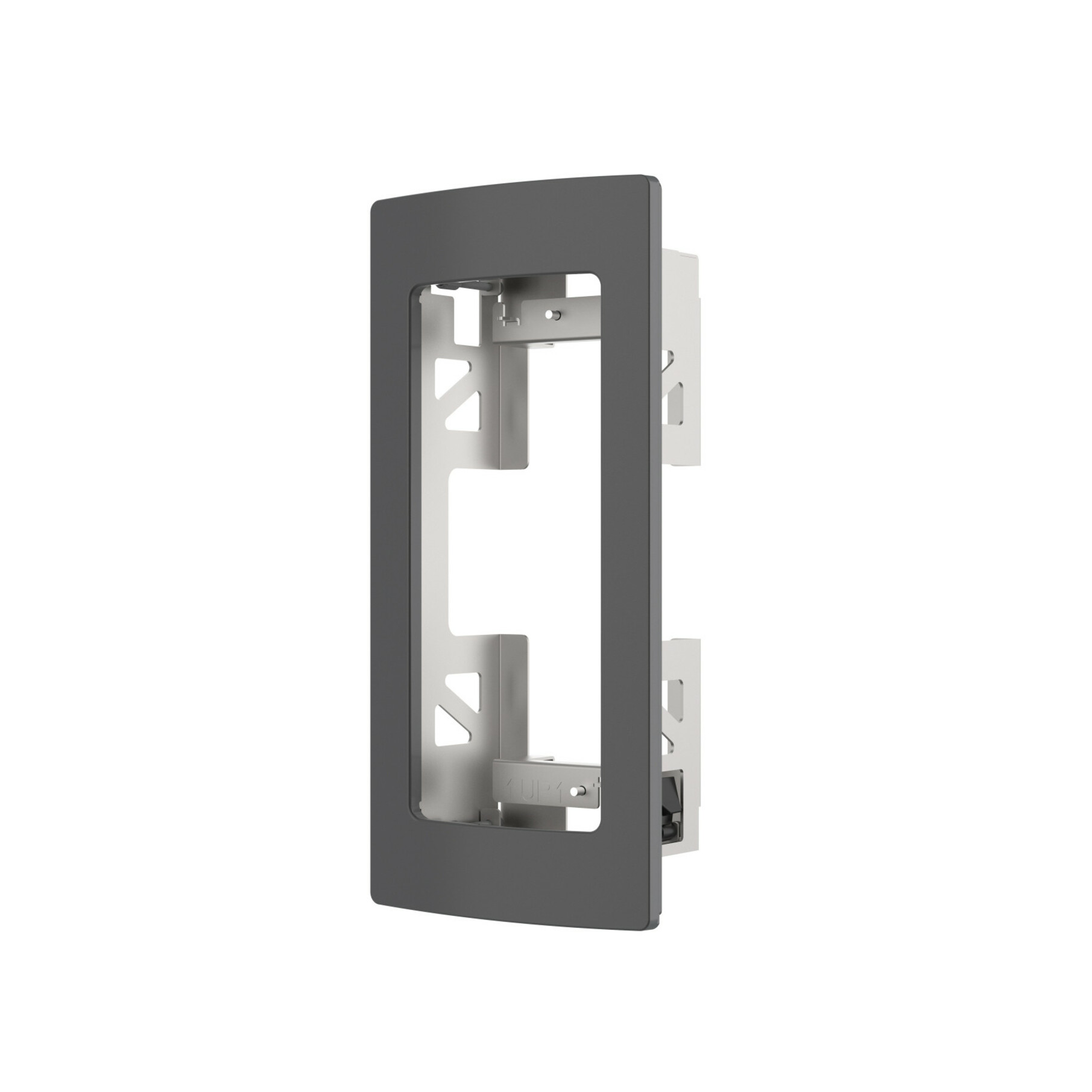 AXIS TA8201 Wall Mount for Door Station - Metallic Dark Gray - Steel, Aluminum
