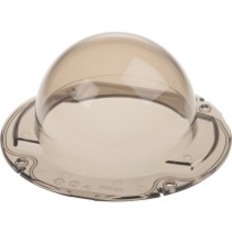 AXIS TP3802-E Smoked/Clear Dome - Hard Coat - Outdoor - Scratch Resistant - Clear