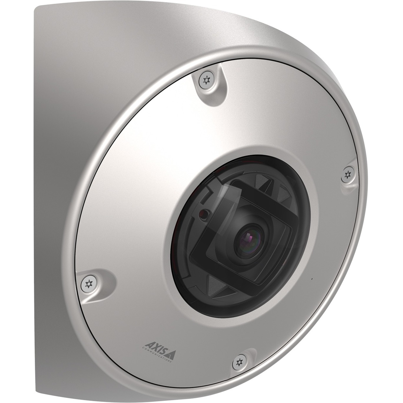 AXIS Q9216-SLV 4 Megapixel Outdoor Network Camera - Color, Monochrome - Dome - Stainless Steel - TAA Compliant - 49.21 ft Infrared Night Vision - H.264 (MPEG-4 Part 10/AVC), H.264M, H.264H, H.265 (MPEG-H Part 2/HEVC), MJPEG, H.264, H.265 - 2304 x 1728 - 2.40 mm Fixed Lens - 30 fps - RGB CMOS - HDMI - Conduit Mount, Corner Mount - IK10 - IP69, IP66, IP6K9K - Impact Resistant