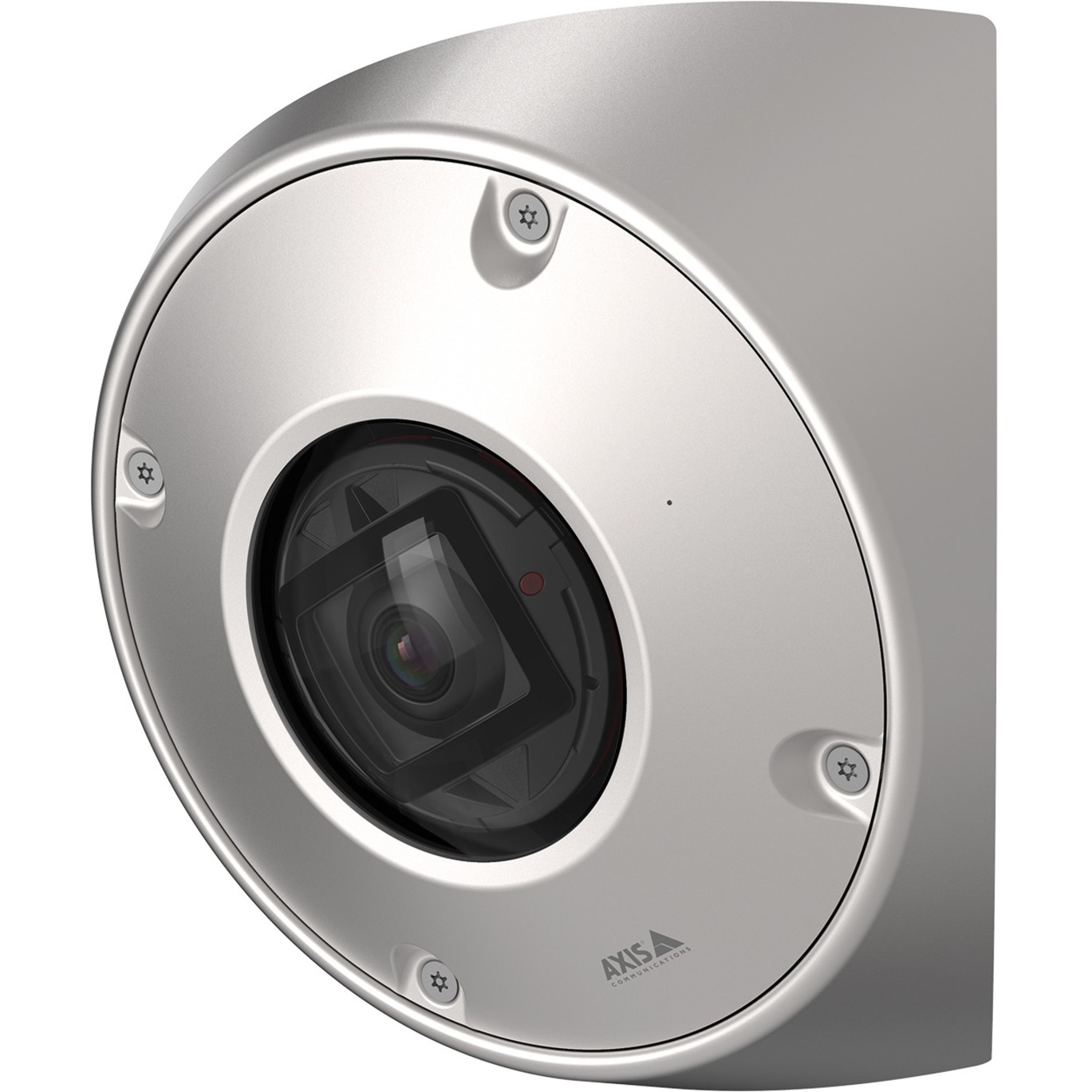 AXIS Q9216-SLV 4 Megapixel Outdoor Network Camera - Color, Monochrome - Dome - Stainless Steel - TAA Compliant - 49.21 ft Infrared Night Vision - H.264 (MPEG-4 Part 10/AVC), H.264M, H.264H, H.265 (MPEG-H Part 2/HEVC), MJPEG, H.264, H.265 - 2304 x 1728 - 2.40 mm Fixed Lens - 30 fps - RGB CMOS - HDMI - Conduit Mount, Corner Mount - IK10 - IP69, IP66, IP6K9K - Impact Resistant