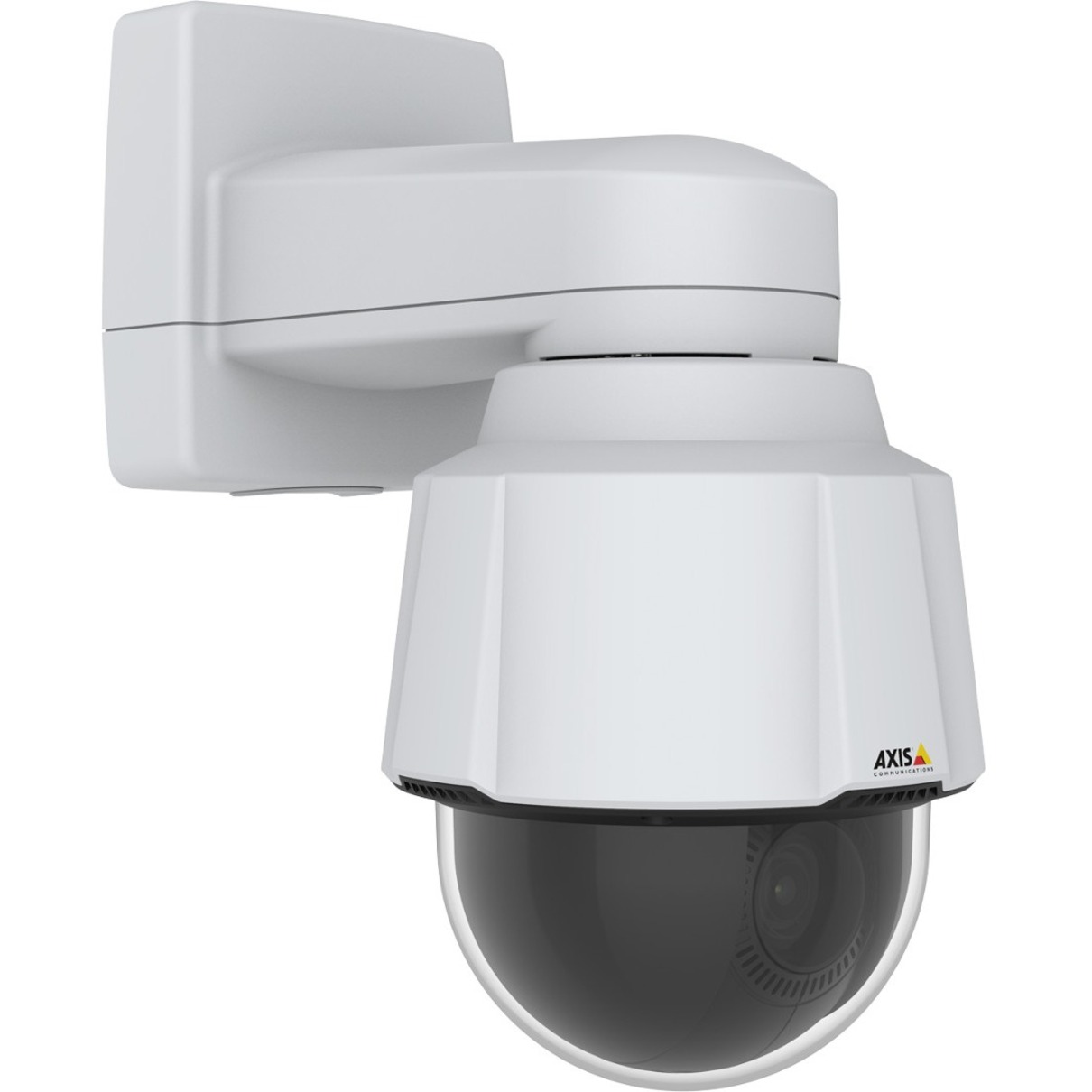 AXIS P5654-E 900 Kilopixel Indoor/Outdoor HD Network Camera - Color, Monochrome - Dome - White - TAA Compliant - H.264, H.265, H.264 (MPEG-4 Part 10/AVC), H.265 (MPEG-H Part 2/HEVC), MJPEG - 1280 x 720 - 4 mm- 84.60 mm Varifocal Lens - 21x Optical - 60 fps - RGB CMOS - Ceiling Mount, Wall Mount, Pendant Mount, Pole Mount, Parapet Mount, Recessed Mount, Corner Mount - IK10 - IP66