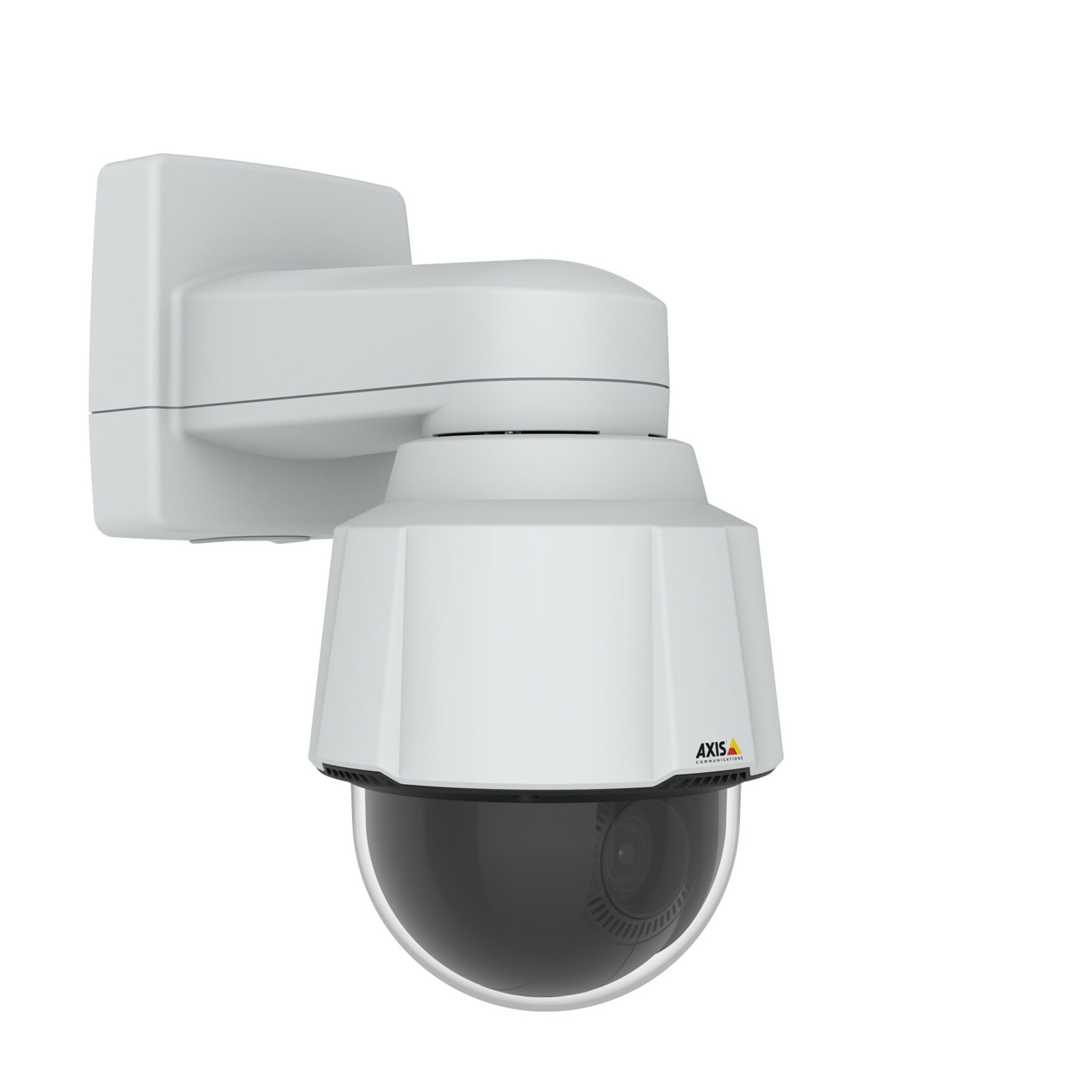 AXIS P5654-E 900 Kilopixel Indoor/Outdoor HD Network Camera - Color, Monochrome - Dome - White - TAA Compliant - H.264, H.265, H.264 (MPEG-4 Part 10/AVC), H.265 (MPEG-H Part 2/HEVC), MJPEG - 1280 x 720 - 4 mm- 84.60 mm Varifocal Lens - 21x Optical - 60 fps - RGB CMOS - Ceiling Mount, Wall Mount, Pendant Mount, Pole Mount, Parapet Mount, Recessed Mount, Corner Mount - IK10 - IP66