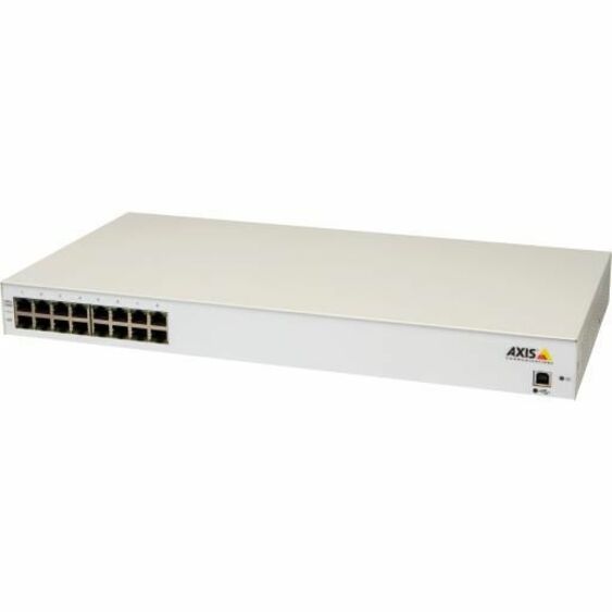 AXIS PoE Injector - 120 V AC, 230 V AC Input - 8 x RJ-45 Input Port(s) - 8 x RJ-45 Output Port(s) - 15.40 W - 1U