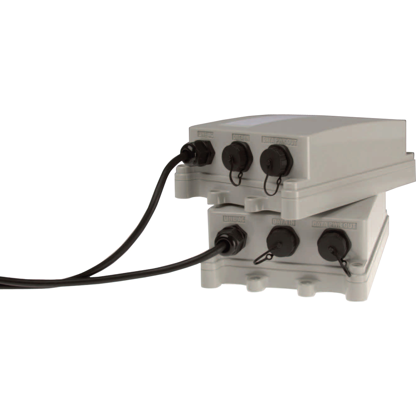AXIS T8124-E Outdoor Midspan 60 W (1-port) - 55 V DC Output - 1 x 10/100/1000Base-T Output Port(s) - 60 W