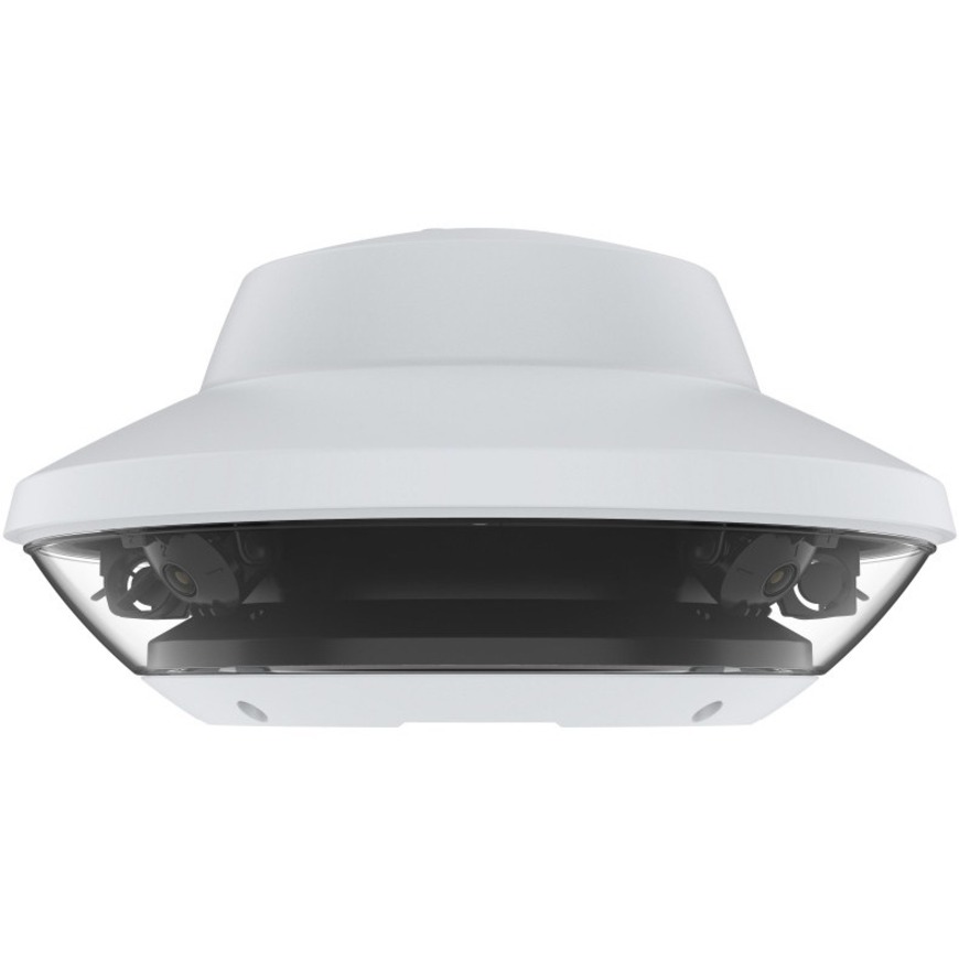 AXIS Q6010-E 60 Hz 5 Megapixel Outdoor Network Camera - Color - Dome - White - TAA Compliant - H.264, H.264 (MPEG-4 Part 10/AVC), H.264 (MP), H.264 HP, H.265, H.265 (MPEG-H Part 2/HEVC), H.265 (MP) - 2592 x 1944 - 2.80 mm Fixed Lens - 20 fps - RGB CMOS - Corner Mount, Bracket Mount, Pole Mount, Ceiling Mount, Parapet Mount, Wall Mount, Pendant Mount - IK10 - IP66