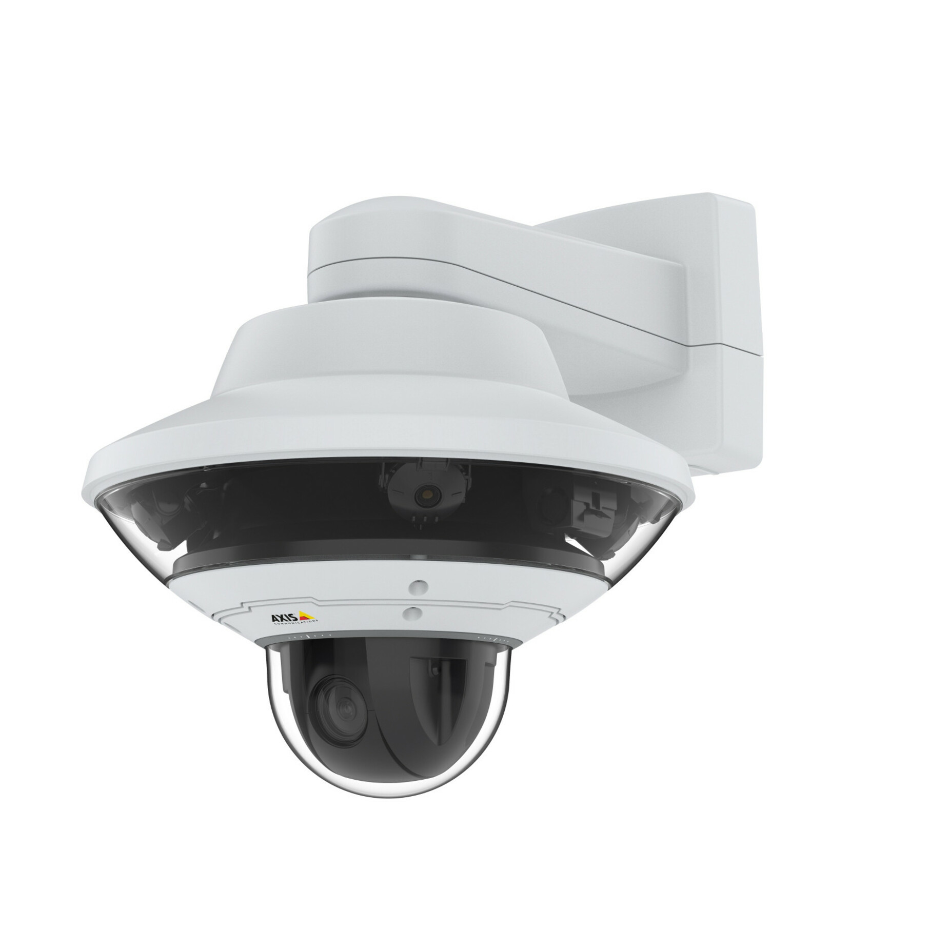 AXIS Q6010-E 60 Hz 5 Megapixel Outdoor Network Camera - Color - Dome - White - TAA Compliant - H.264, H.264 (MPEG-4 Part 10/AVC), H.264 (MP), H.264 HP, H.265, H.265 (MPEG-H Part 2/HEVC), H.265 (MP) - 2592 x 1944 - 2.80 mm Fixed Lens - 20 fps - RGB CMOS - Corner Mount, Bracket Mount, Pole Mount, Ceiling Mount, Parapet Mount, Wall Mount, Pendant Mount - IK10 - IP66