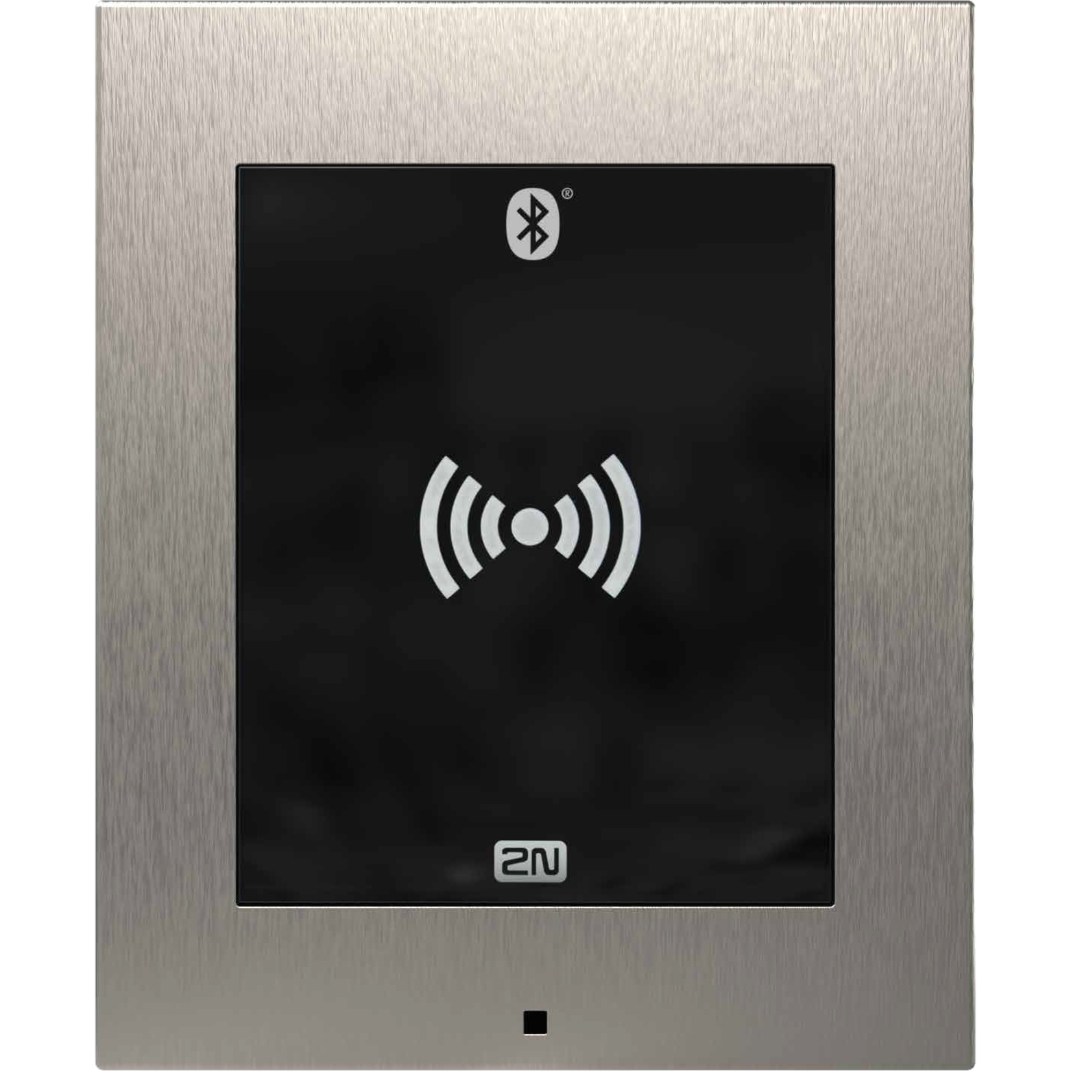 2N Access Unit 2.0 RFID MultiFrequency - Nickel, Black Residential