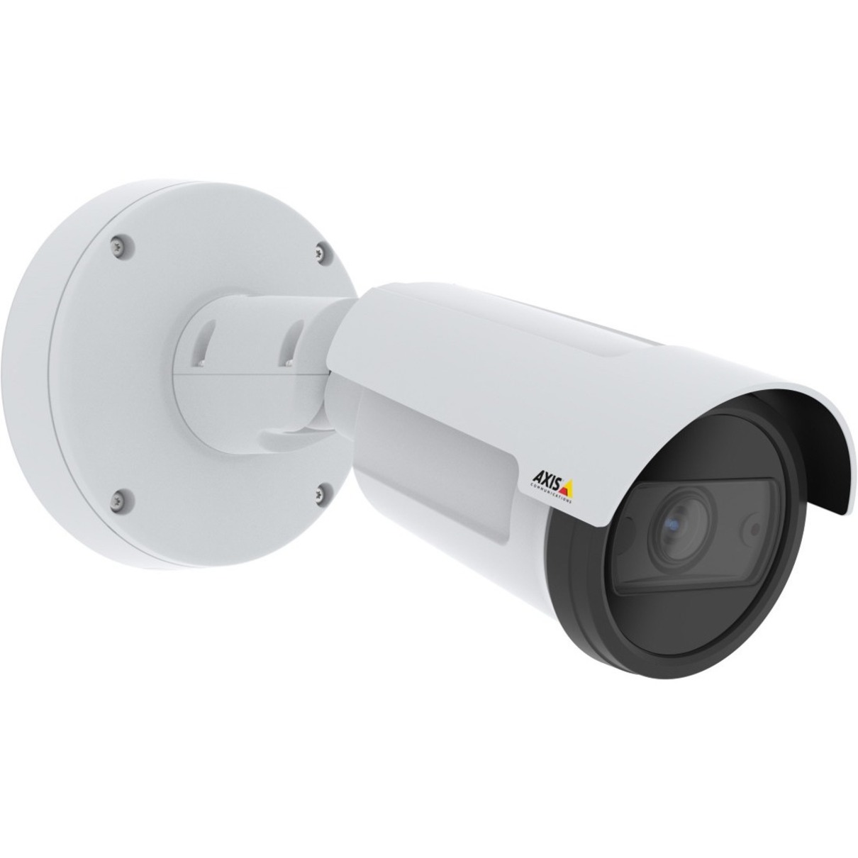 AXIS P1455-LE 2 Megapixel Outdoor Full HD Network Camera - Color, Monochrome - Bullet - White - 131.23 ft Infrared Night Vision - H.264 (MPEG-4 Part 10/AVC), H.265 (MPEG-H Part 2/HEVC), MJPEG - 1920 x 1080 - 3 mm- 9 mm Zoom Lens - 3x Optical - 60 fps - RGB CMOS - Junction Box Mount, Pole Mount, Corner Mount, Conduit Mount - IK10 - IP66, IP67