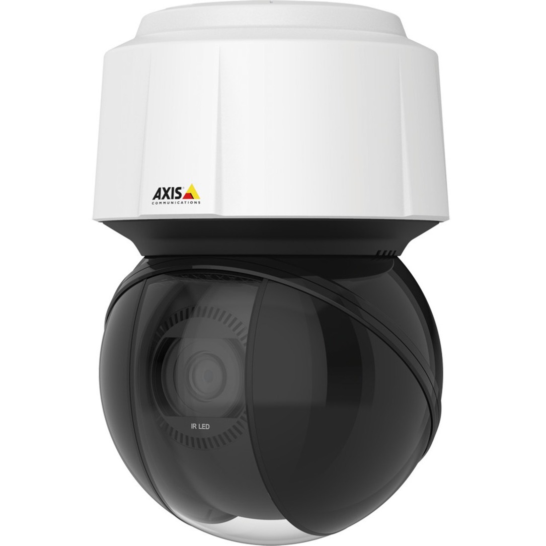 AXIS Q6135-LE 2 Megapixel Outdoor Full HD Network Camera - Color - Dome - White - TAA Compliant - 820.21 ft Infrared Night Vision - H.264, H.265, MJPEG - 1920 x 1080 - 4.30 mm- 137.60 mm Varifocal Lens - 32x Optical - 60 fps - CMOS - Parapet Mount - IK08, IK10 - IP66 - Vandal Resistant, Impact Resistant