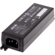 AXIS 30 W Midspan - 120 V AC, 230 V AC Input - 1 x 10/100/1000Base-T Input Port(s) - 1 x PoE Output Port(s) - 30 W - Black