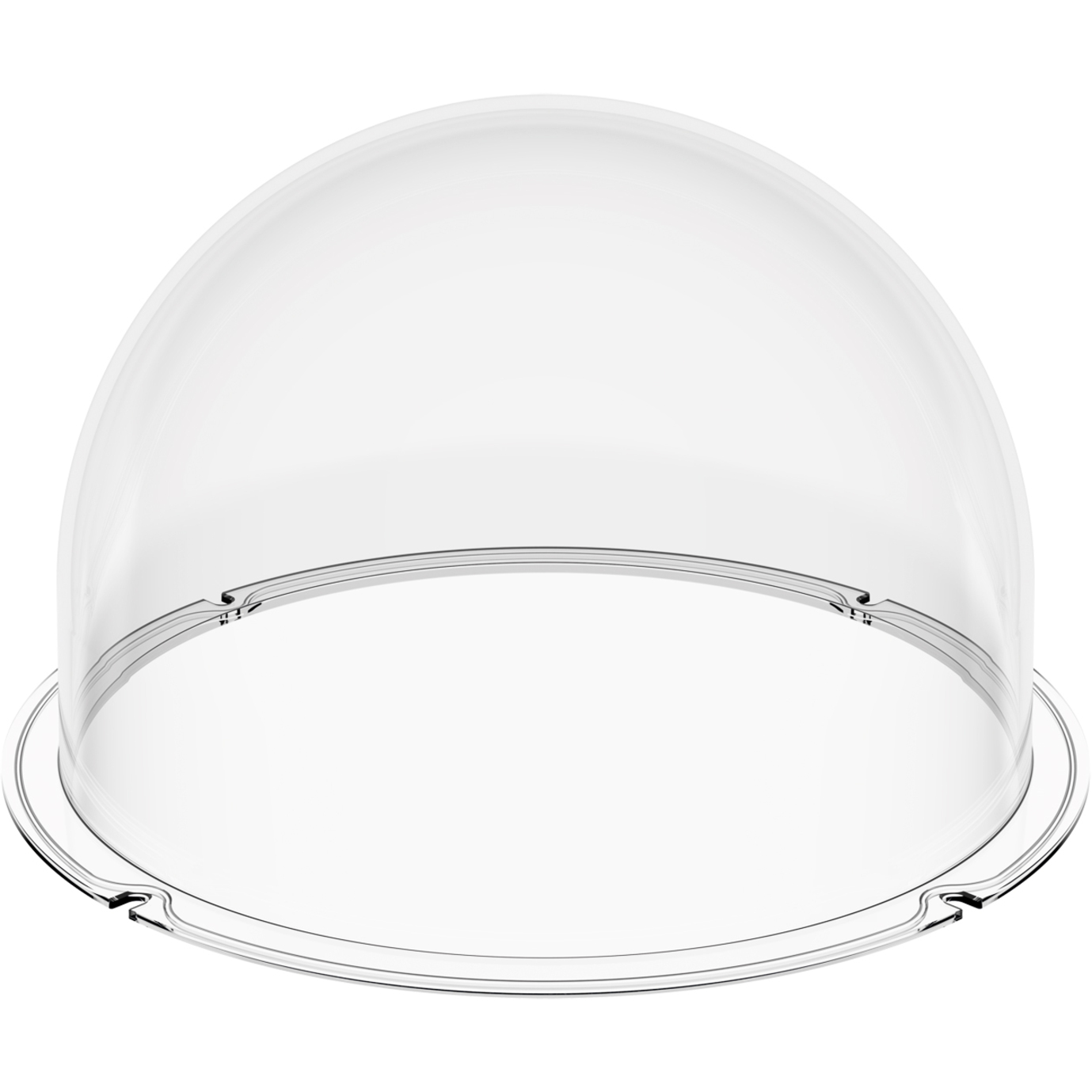 AXIS Security Camera Dome Cover - Hard Coat, Anti-scratch - Weather Resistant, Chemical Resistant - Clear