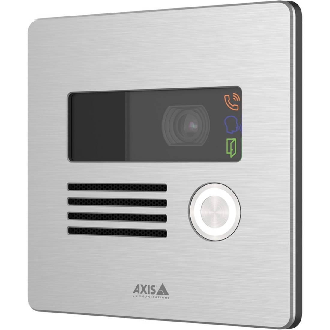 AXIS I8016-LVE Network Video Intercom - 5 Megapixel - CMOS - 140° Horizontal - 114° VerticalFull-duplexStainless Steel, Plastic, Zinc - Surveillance System, Access Control - TAA Compliant