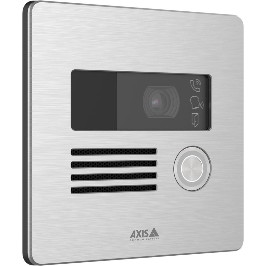 AXIS I8016-LVE Network Video Intercom - 5 Megapixel - CMOS - 140° Horizontal - 114° VerticalFull-duplexStainless Steel, Plastic, Zinc - Surveillance System, Access Control - TAA Compliant