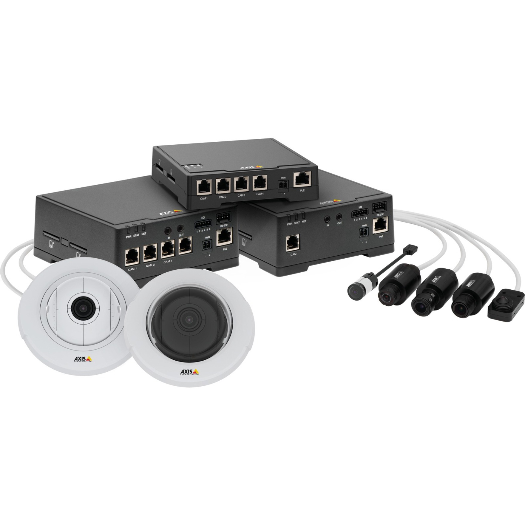 AXIS FA1080-E Outdoor Surveillance Camera - Color - Black, Gray - TAA Compliant - Fixed Lens - 8 fps - Bracket Mount, Wall Mount, Recessed Mount, Surface Mount - IP66, IP67
